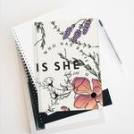 Blessed is She Journal - Ruled Line