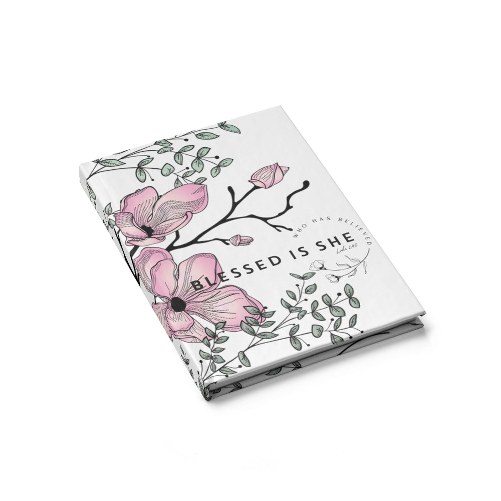 Pink floral Journal - Blank